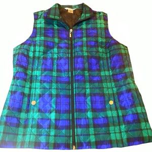 VINTAGE 90’s GROOVY ALLISON DALEY QUILTED VEST!